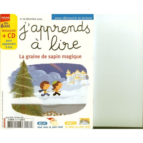 J'apprends À Lire  N° 76 : La Graine De Sapin Magique