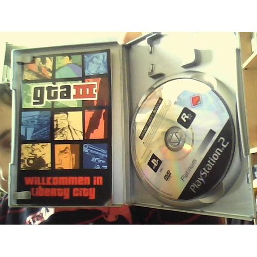 Grand Theft Auto 3 Platinum - Ensemble Complet - Playstation 2 - Allemand