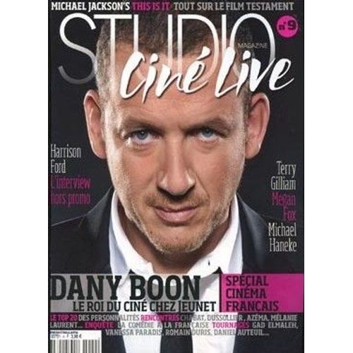 Studio Ciné Live  N° 9 : Dany Boon Le Roi Du Ciné Chez Jeunet