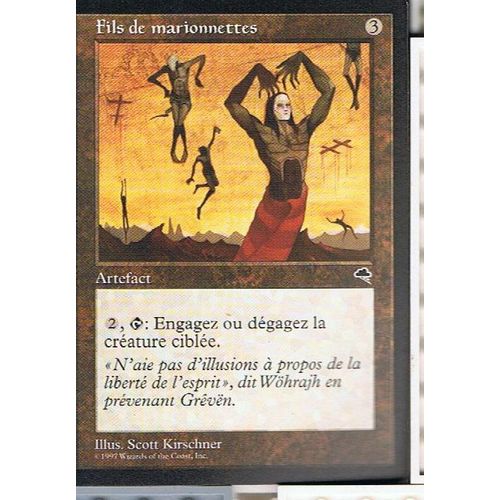Fils De Marionnettes ( Puppet Strings ) - Magic Mtg - Tempete  - U