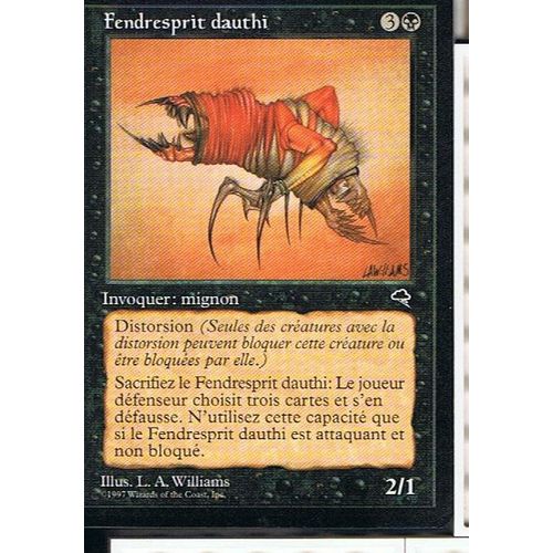 Fendresprit Dauthi ( Dauthi Mindripper ) - Magic Mtg - Tempete  - U