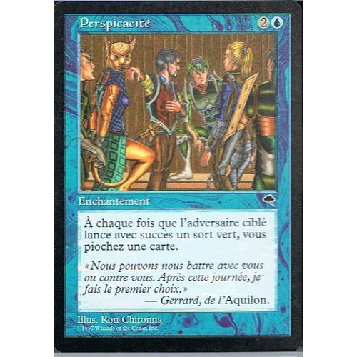 Perspicacité ( Insight ) - Magic Mtg - Tempete  - U