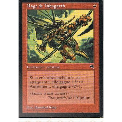 Rage De Tahngarth ( Tahngarth's Rage ) - Magic Mtg - Tempete  - U