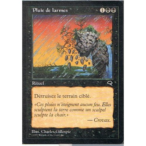 Pluie De Larmes ( Rain Of Tears ) - Magic Mtg - Tempete  - U