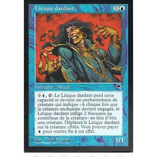 Litique Dardant ( Stinging Licid ) - Magic Mtg - Tempete  - U