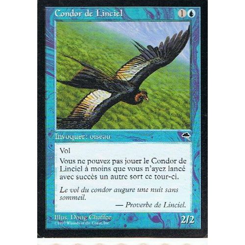 Condor De Linciel ( Skyshroud Condor ) - Magic Mtg - Tempete  - U