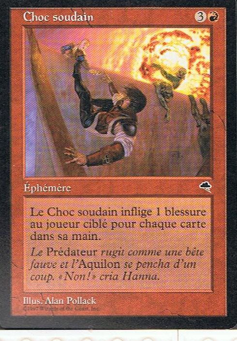 Choc Soudain ( Sudden Impact ) - Magic Mtg - Tempete  - U