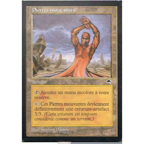 Pierres Mouvantes ( Stalking Stones ) - Magic Mtg - Tempete  - U