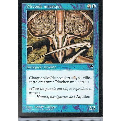 Slivoïde Mnésique ( Mnemonic Sliver ) - Magic Mtg - Tempete  - U