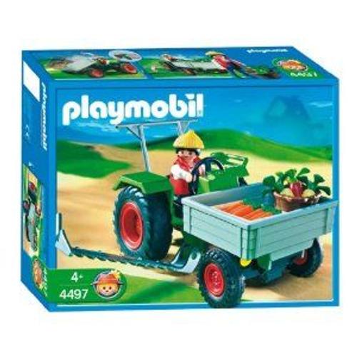 Playmobil Country 4497 - Fermier / Tracteur Faucheuse