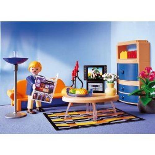 ② 3966 le mobilier de salon maison moderne playmobil — Jouets