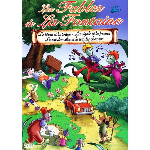 Les Fables De La Fontaine - Le Lièvre Et La Tortue - La Cigale Et La Fourmi - Le Rat Des Villes Et Le Rat Des Champs