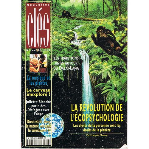 Nouvelles Cles  N° 14 : La Révolution De L'écopsychologie