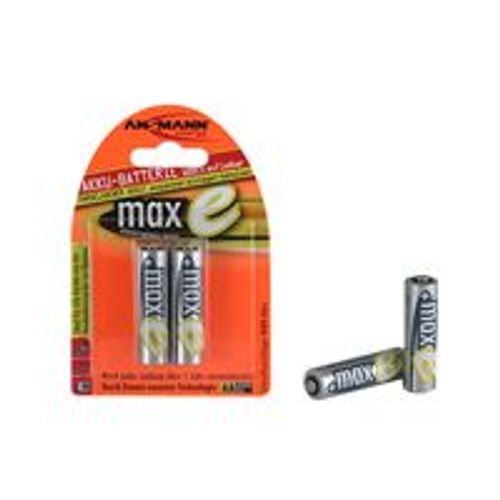 ANSMANN maxE - Batterie 2 x type AA - NiMH - (rechargeables) - 2100 mAh
