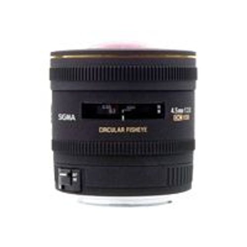 Objectif Sigma EX - Fonction Fisheye - 4.5 mm - f/2.8 DC - Sony A-type