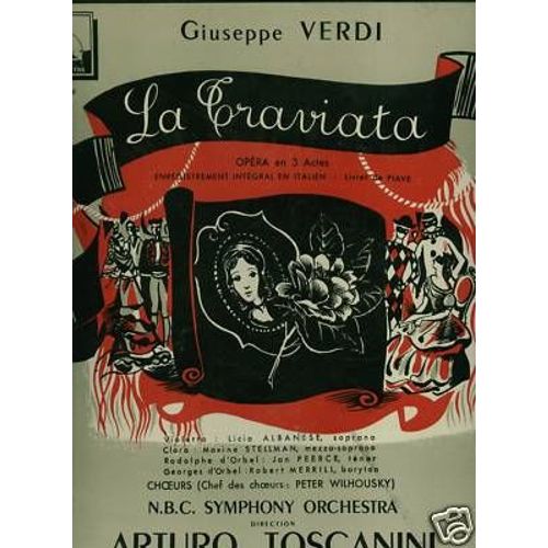 La Traviata - Toscanini, Albanese, Stellman, Peerce, Merrill - Falp 148 & 149