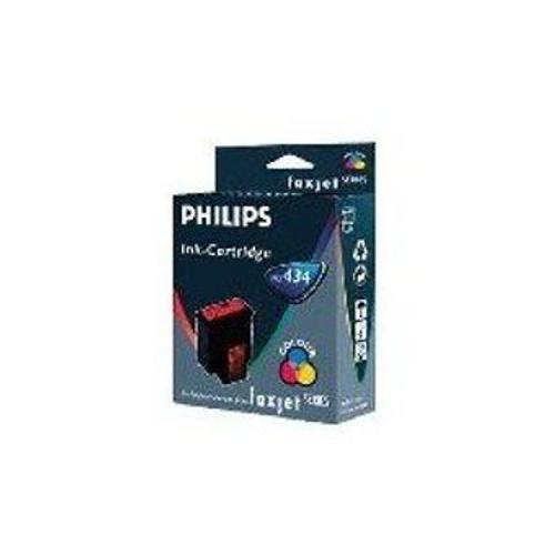 Philips PFA 434 - Cartouche d'impression - 1 x couleur (cyan, magenta, jaune) - 150 pages - pour Faxjet 325, 355