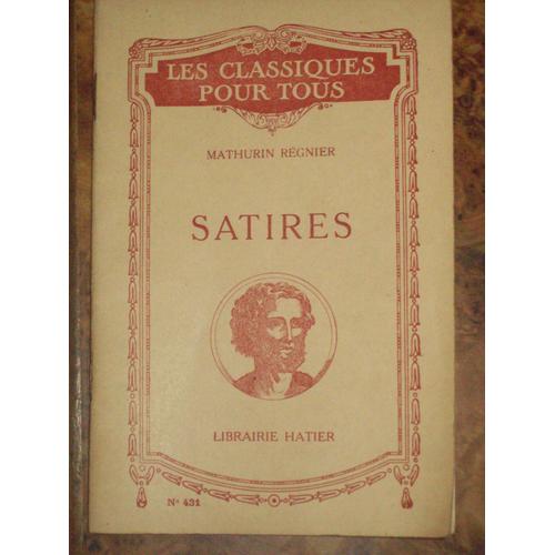 Satires, Extraits Des Oeuvres Poetiques