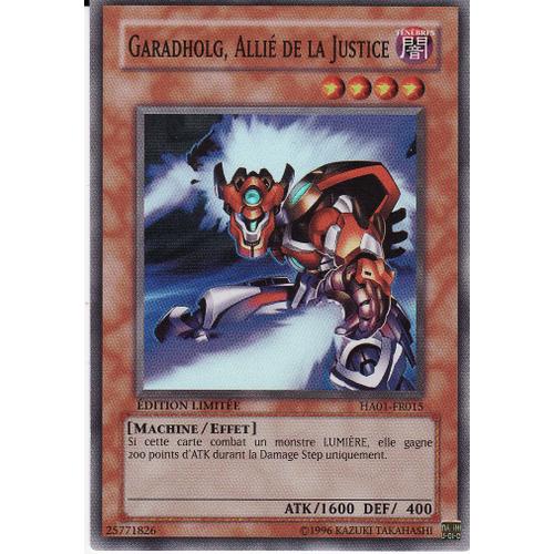 Garadholg, Allié De La Justice - Super Rare - Ha01-Fr015