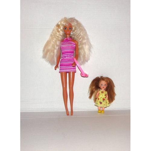 Poupée Barbie Et Sa Petite Fille
