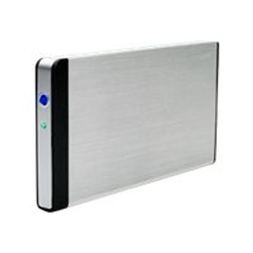 FANTEC fanbox FB-C25US2 - Boitier externe - 2.5" - SATA 3Gb/s - eSATA 3Gb/s, USB 2.0 - argent