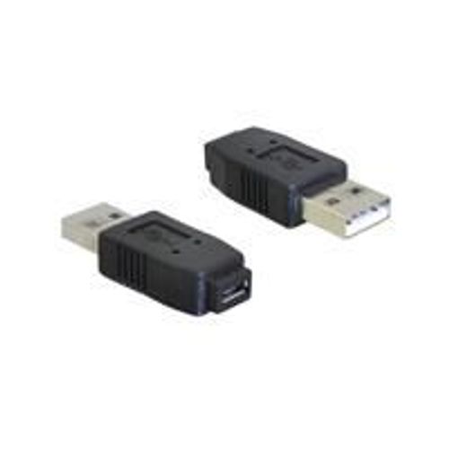 Delock - Adaptateur USB - USB (M) pour Micro-USB de type AB (F)