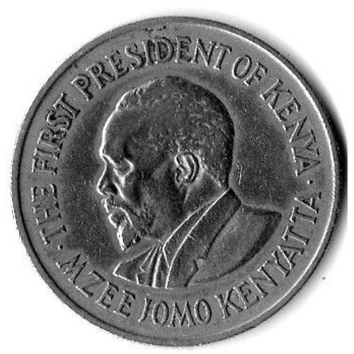 Piece De One Shilling 1969 Republique Du Kenya