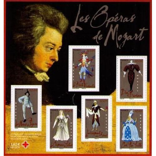 Les Opéras De Mozart, Bloc Feuillet 2006