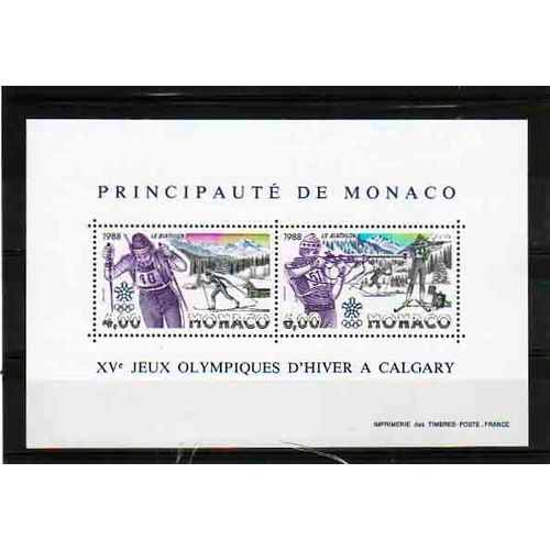 Mini-Bloc "Jo D'hiver De Calgary" 1988
