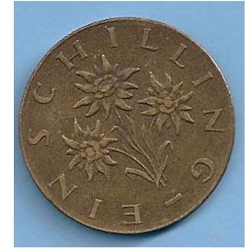 Pièces De  1 Schilling Autriche 1960-1965-1981-1993