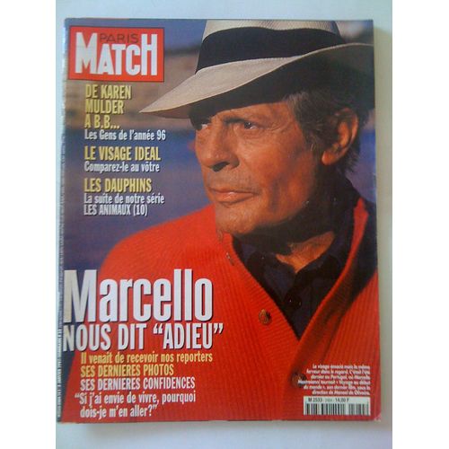 Paris Match N°2484 Du 02 Janvier 1997