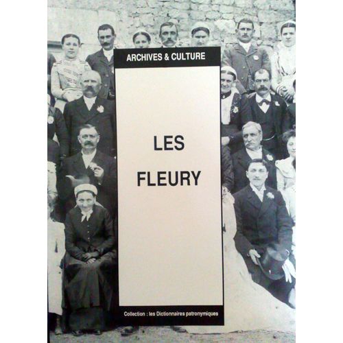 Les Dictionnaires Patronymiques - Les Fleury