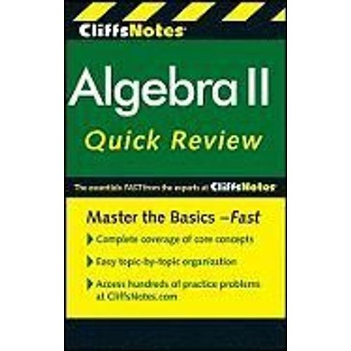 Algebra Ii Cliff Notes