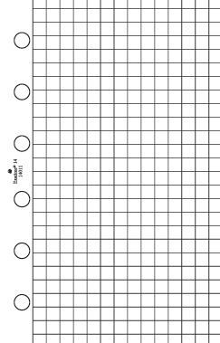 Exacompta - 14011E - Exatime 14 Quadrillé 5x5 Exacompta - La Papeterie  Parisienne