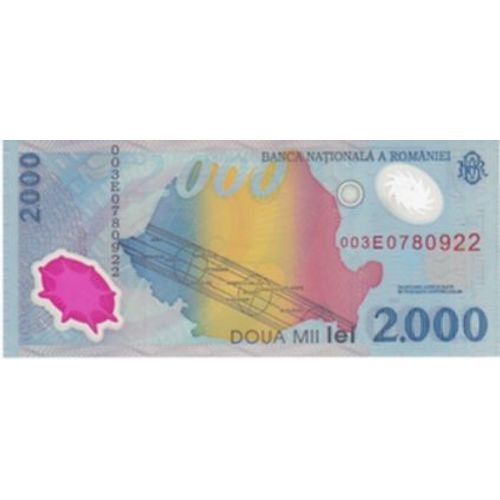 Billet De 2.000 Lei Roumain