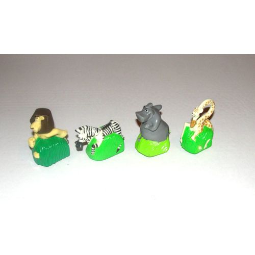 Madagascar Lot De 4 Figurines Nestlé