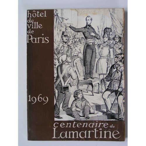 Centenaire De Lamartine 1969 Hôtel De Ville De Paris