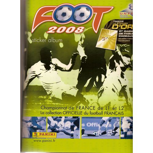 Foot 2008  N° 00 : Album Panini Foot 2008