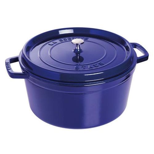 STAUB Cocotte Ronde 30 cm Bleu Intense