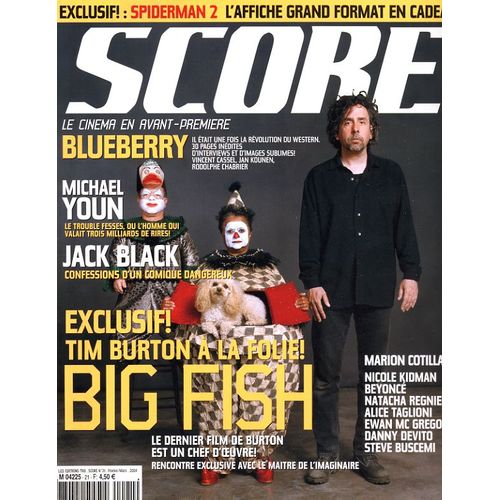 Score N° 21 : Exclusif! Tim Burton À La Folie! Big Fish