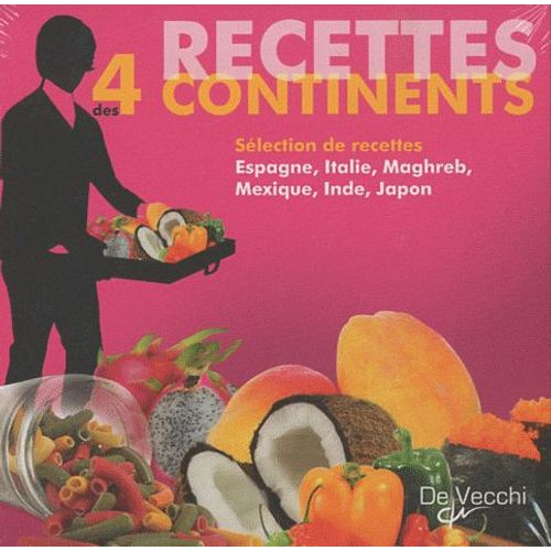 Coffret Recettes Des 4 Continents En 6 Volumes - Chili, Kebab, Pasta, Sushi, Tandoori, Tapas