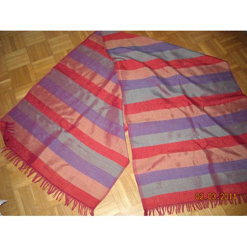 Etole A Franges Rouge Orange Violet Gris Dimensions 60x176