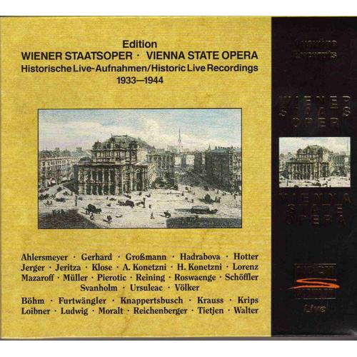 Vienna State Opera ¿ Historic Live Recordings, 1933-1944