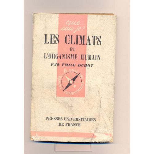 Les Climats Et L'organisme Humain