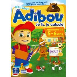 Adibou - Je Lis, Je Calcule (5-6 Ans) Pc
