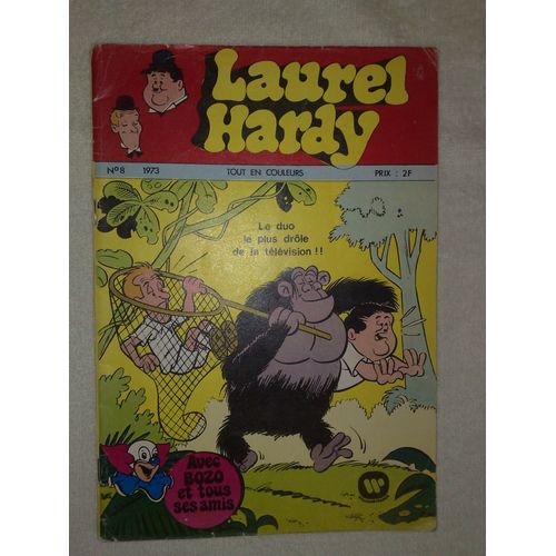 Laurel Et Hardy  N° 8 : (Mensuel Du 3ème Trimestre 1973) - Dessins De Larry Harmon -