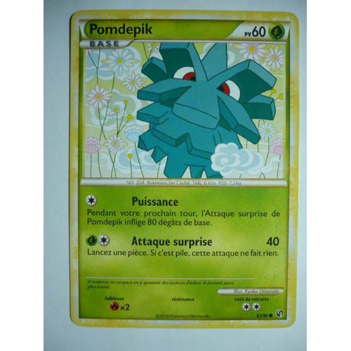 Pomdepik - Pokemon Hs Indomptable 63/90