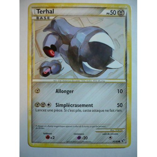 Terhal Brillant - Pokemon Hs Indomptable 43/90