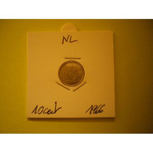 Pays - Bas 10 Cent 1966