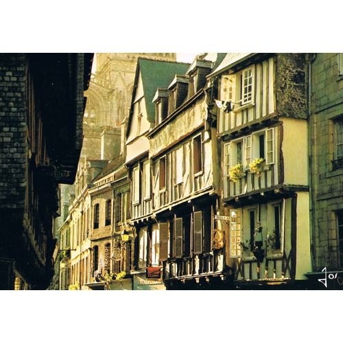 Carte Postale, France, Finistère ( 29 ), Quimper, Maisons À Colombage De La Rue Kéréon